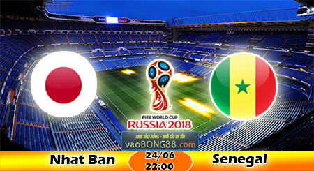 Nhận định Nhật Bản vs Senegal (24-06)