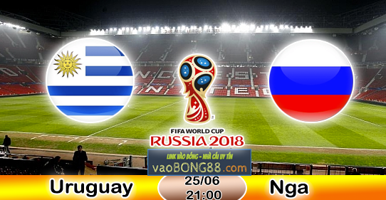 Nhận định Uruguay vs Nga (25-06)