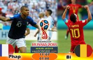 Tỷ lệ cá cược Pháp vs Bỉ (11-07) Nhận định World Cup